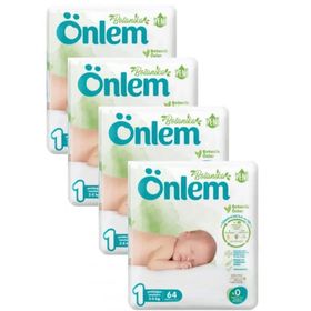 Önlem Botanika No:1 Yenidoğan 256 Adet Bebek Bezi
