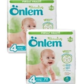 Önlem Botanika No:4 Maxi 144 Adet Bebek Bezi