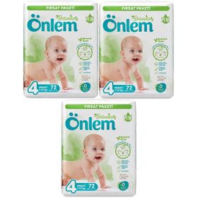 Önlem Botanika No:4 Maxi 216 Adet Bebek Bezi