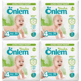 Önlem Botanika No:4 Maxi 360 Adet Bebek Bezi
