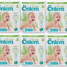 Önlem Botanika No:4 Maxi 432 Adet Bebek Bezi