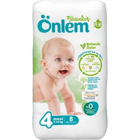 Önlem Botanika No:4 Maxi 8 Adet Bebek Bezi