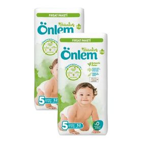 Önlem Botanika No:5 Junior 104 Adet Bebek Bezi