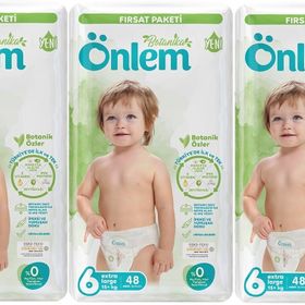 Önlem Botanika No:6 XLarge 144 Adet Bebek Bezi