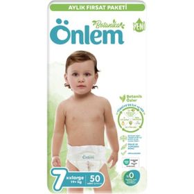 Önlem Botanika No:7 XXLarge 50 Adet Bebek Bezi