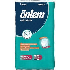 Önlem Emici Külot M 30 Adet Hasta Bezi