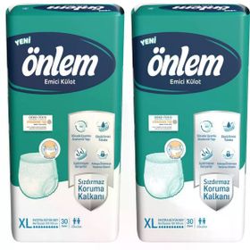 Önlem Emici Külot XL 2x30 Adet Hasta Bezi