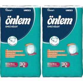 Önlem Emici Külotlu Medium 60 Adet Hasta Bezi