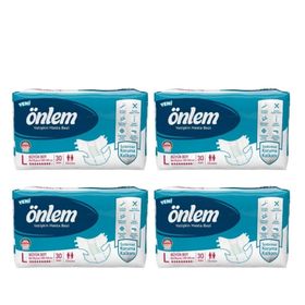 Önlem Large Büyük Boy Yetişkin 120 Adet Hasta Bezi