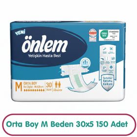 Önlem M Beden 30x5 150 Adet Yetişkin Hasta Bezi