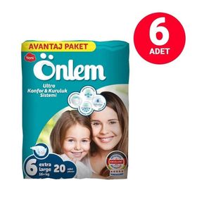 Önlem No:6 XLarge Bebek Bezi