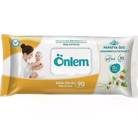 Önlem Papatya Özlü 90'lı 12 Paket 1080 Yaprak Islak Havlu Mendil