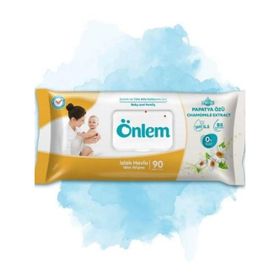 Önlem Papatya Özlü 90'lı 18 Paket 1620 Yaprak Islak Havlu
