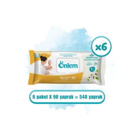 Önlem Papatya Özlü 90'lı Islak Havlu (3 adet)