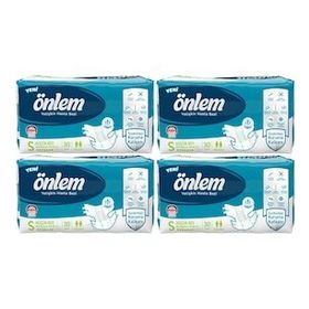 Onlem Tekstil Yüzey Small Küçük 120 Adet Bel Bantlı Hasta Bezi