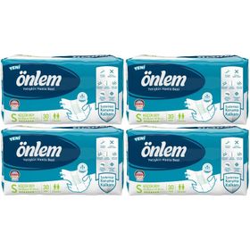 Onlem Tekstil Yüzey Small Küçük 120 Adet Bel Bantlı Hasta Bezi