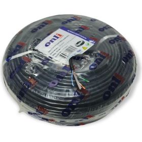 Onli 24AWG Dış Ortam 100 mt Siyah Cat 6 Kablo