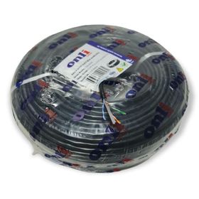 Onli 24AWG Dış Ortam 100 mt Siyah Cat 6 Kablo