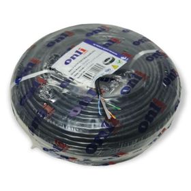 Onli 24AWG Dış Ortam 100 mt Siyah Cat 6 Kablo
