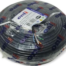 Onli 24AWG Dış Ortam 100 mt Siyah Cat 6 Kablo