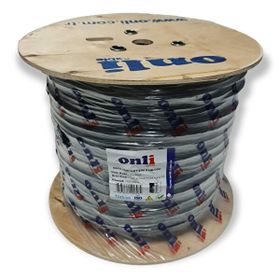 Onli 24AWG PE Dış Ortam Cat 6 500 mt Siyah Network Kablosu