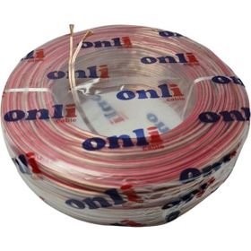 Onli 2x2.50 mm 100 m Şeffaf Hoparlör Kablosu