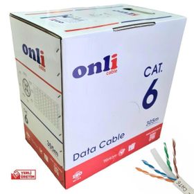 Onli CAT6A 23AWG UTP 305 mt Gri Network Kablosu