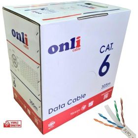 Onli CAT6A 23AWG UTP 305 mt Gri Network Kablosu