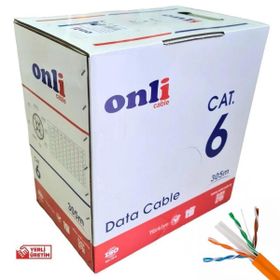 Onli CAT6A 23AWG UTP 305 mt Gri Network Kablosu