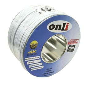 Onli RG-U4 CCS 100 m Mini Twin Çiftli Anten Kablosu