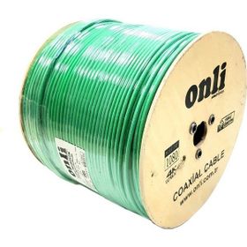Onli RG6U6 500 m 64 Tel Yerli Üretim Yeşil Anten Kablosu