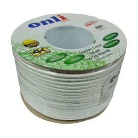 Onli RG6U6 96 Tel 100 mt Beyaz Anten Kablosu