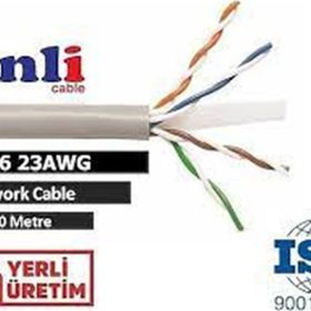 Onli U-UTP 23 AWG CCA CU 500 mt Cat 6 Kablo