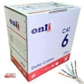Onli U-UTP 24 AWG CCA 100 mt Cat6 Kablo