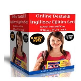 Online Destekli İngilizce Eğitim Seti Enine Boyuna Eğitim