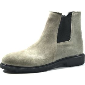 Onlo Ayakkabı T.600 Deri Nubuk Siyah Kum Casual Erkek Bot