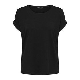Only 15106662 Beyaz Bisiklet Yaka Onlmoster Kadın T-shirt