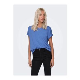 Only 15106662 Mavi Kadın T-shirt