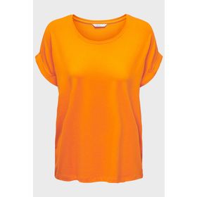 Only 15106662 Orange Bisiklet Yaka Onlmoster Kadın T-shirt