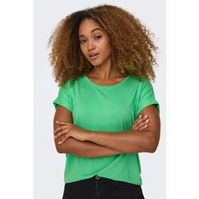 Only 15106662 Orange Bisiklet Yaka Onlmoster Kadın T-shirt