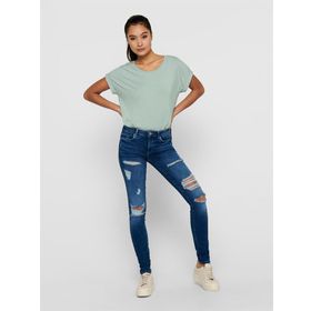 Only 15106662 Su Yeşili Kadın T-shirt