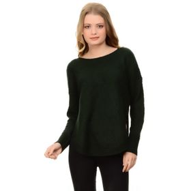 Only 15155930 Gri Çizgili Kadın Kazak