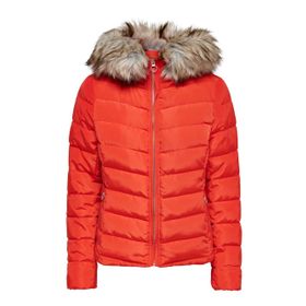 Only 15158943 Kırmızı Kadın Mont
