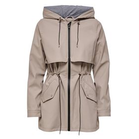 Only 15161241 Gri Feather Onlrace Short Raincoat Otw Kadın Günlük Ceket