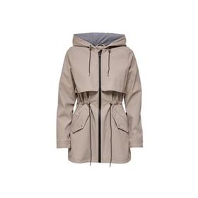 Only 15161241 Gri Feather Onlrace Short Raincoat Otw Kadın Günlük Ceket