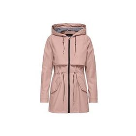 Only 15161241 Pembe Rose Smoke Onlrace Short Raincoat Otw Kadın Günlük Ceket