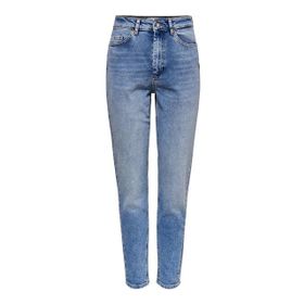 Only 15193864 Onlveneda Mom Jeans REA7452 Noos Mavi Kadın Jean Pantolon