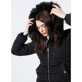 Only 15204607 Siyah Kadın Mont