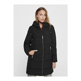 Only 15205369-06 Dolly Long Puffer Coat Otw Noos Kadın Bej Mont