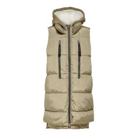 Only 15235033 Krem Onlnora Puffer Waistcoat CC Otw Kadın Yeleği